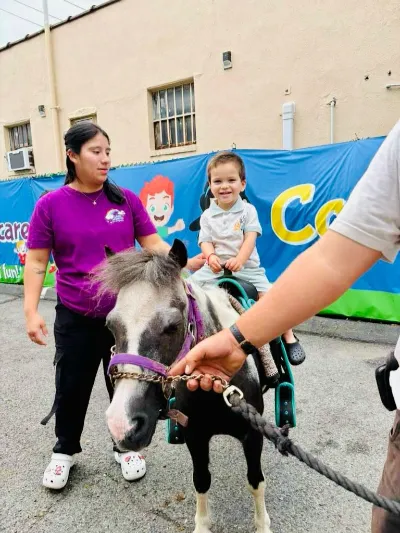 Child at Little Heaven Daycare